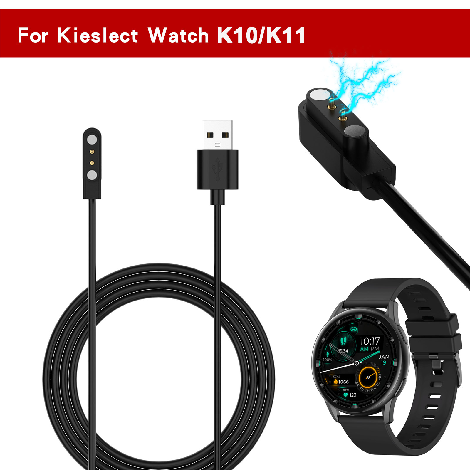 Electronics Gadgets Wholesale - Cargador magnético para reloj inteligente Kieslect