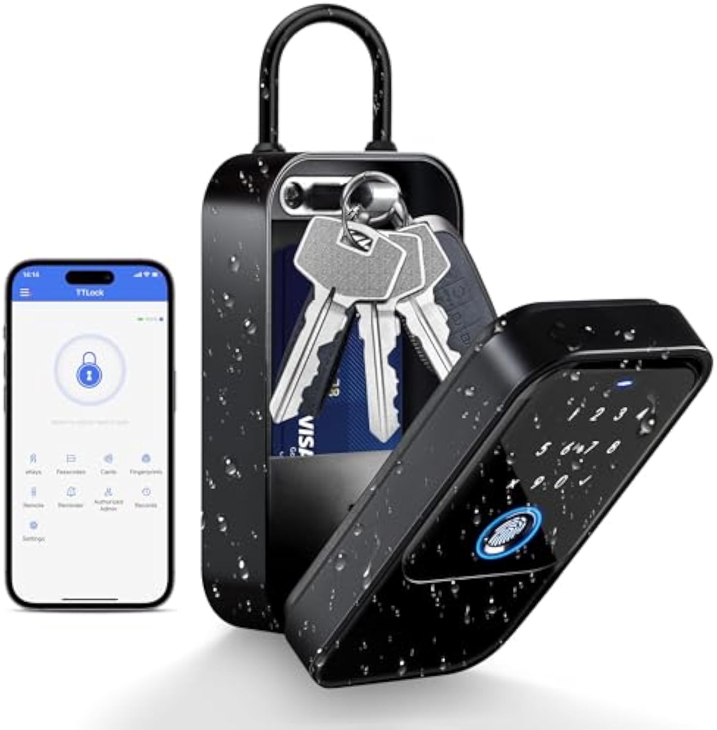 Unique Electronics Gadgets - TTlock-caja de bloqueo de llave inteligente