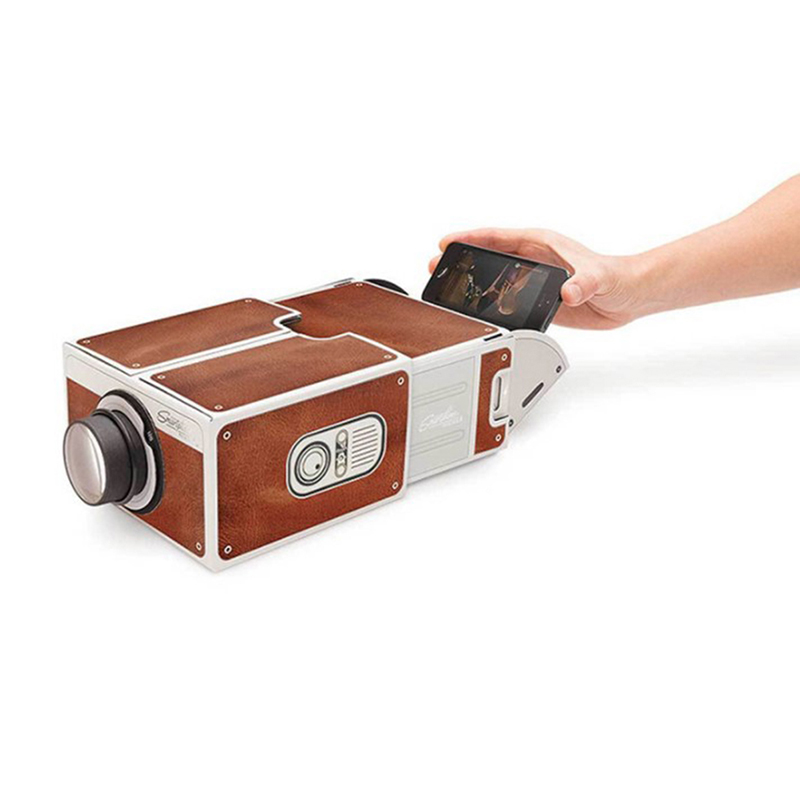 Mini Projector Portable - Mini proyector 3D de cartón para