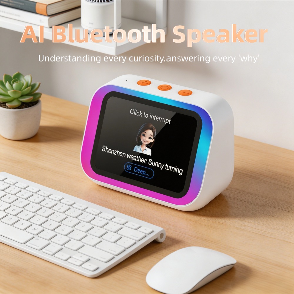Unique Electronics Gadgets - Altavoz Bluetooth con IA 5.4, Asistente