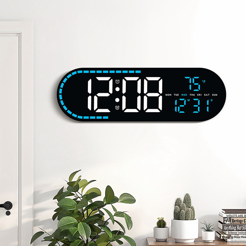 Reloj de pared Digital grande, - Modern Electronics Gadgets reseña y precio