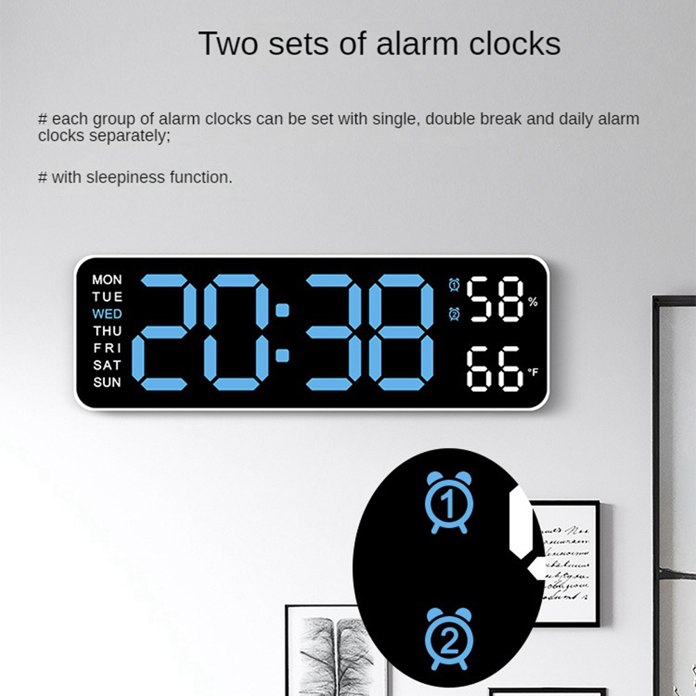 Reloj de pared Digital grande, - Modern Electronics Gadgets reseña y precio