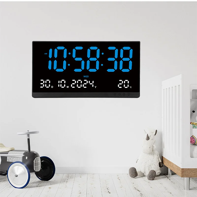 Reloj de pared Digital grande  - Modern Electronics Gadgets reseña y precio