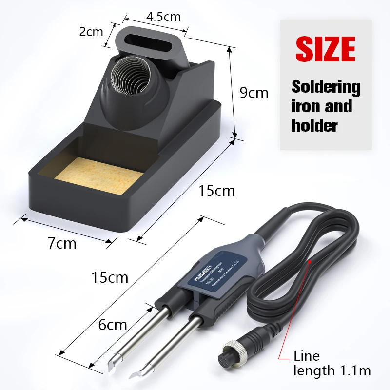 Pinzas para estación de soldad - Unique Electronics Gadgets reseña y precio