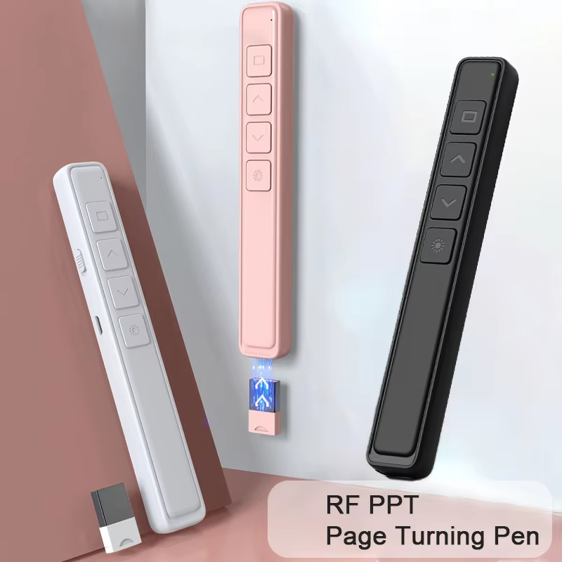Pluma giratoria de página para - Laser Pointer Presenter reseña y precio