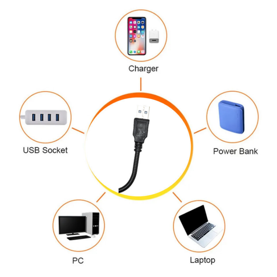 Lámpara LED USB con efecto de  - Mini Projector Portable reseña y precio