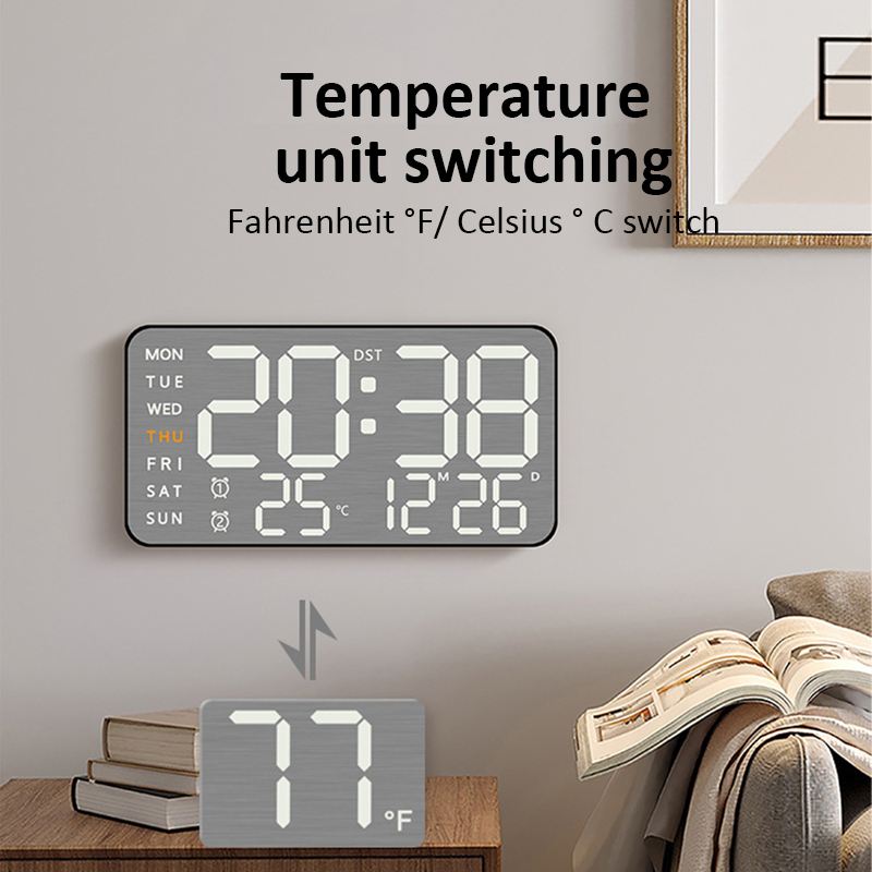 Reloj de pared con acabado cep - Modern Electronics Gadgets reseña y precio