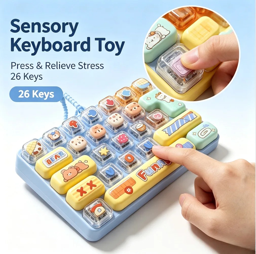 Lindo Llavero Fidget Clicker d - Electronics Gadgets Bag reseña y precio