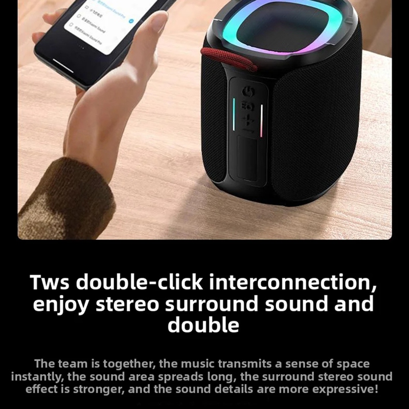 Altavoz Bluetooth inalámbrico  - Bluetooth Speaker Waterproof reseña y precio