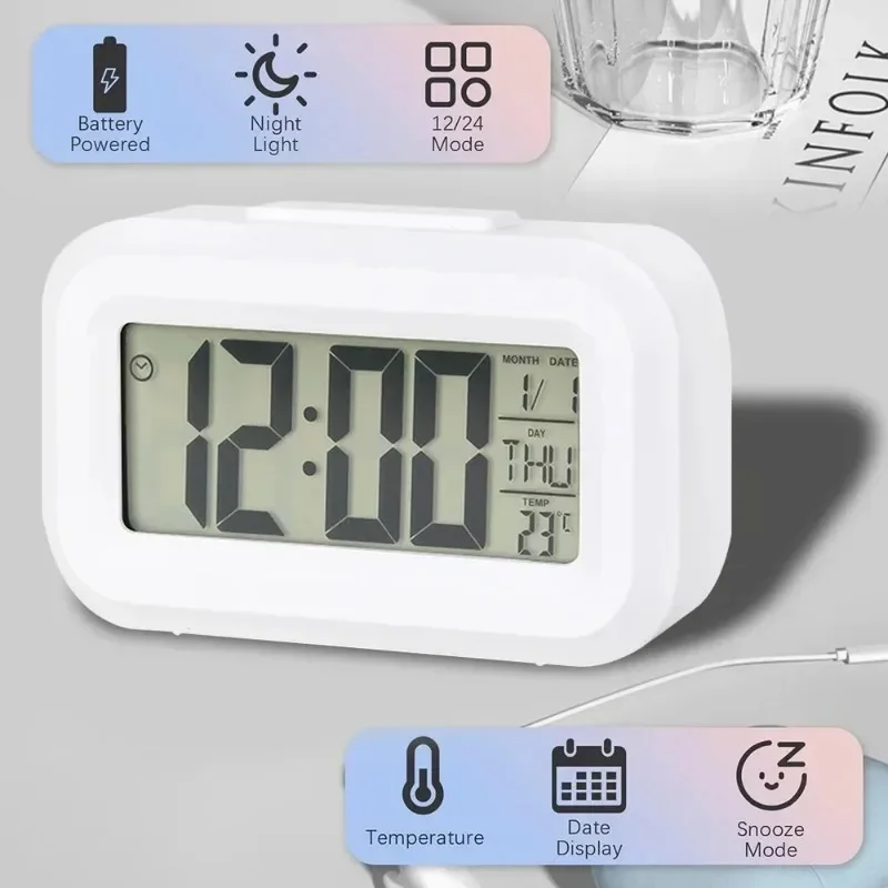 Reloj Despertador Digital LED  - Modern Electronics Gadgets reseña y precio