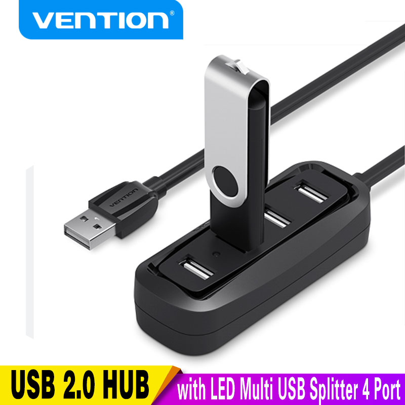 Vention USB 2,0 HUB de 4 puert - Electronics Gadgets Wholesale reseña y precio