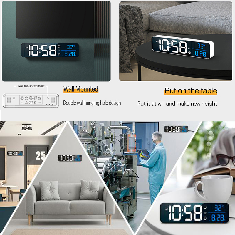 Reloj despertador Digital LED, - Modern Electronics Gadgets reseña y precio