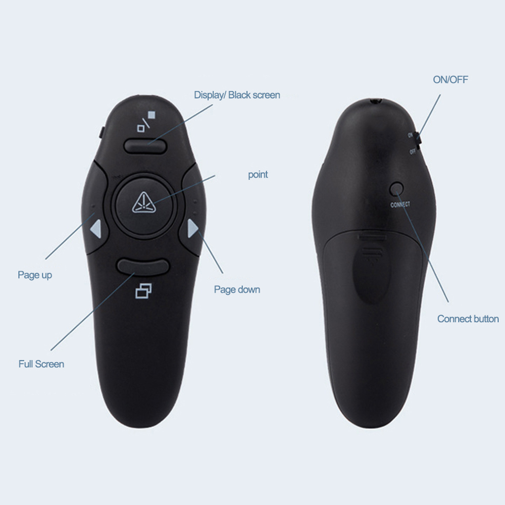 Presentación Powerpoint USB in - Laser Pointer Presenter reseña y precio