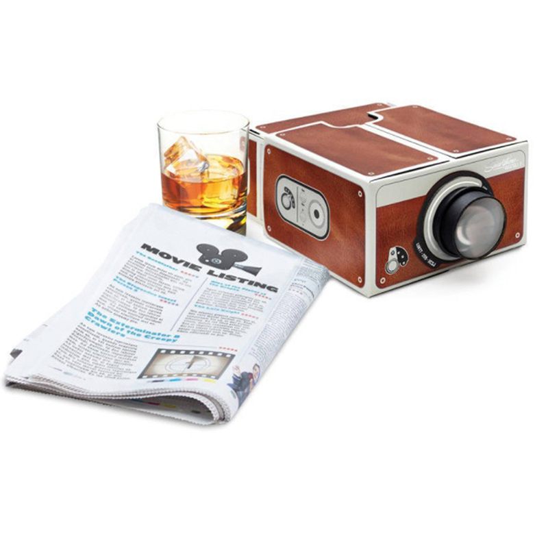 Mini proyector 3D de cartón pa - Mini Projector Portable reseña y precio