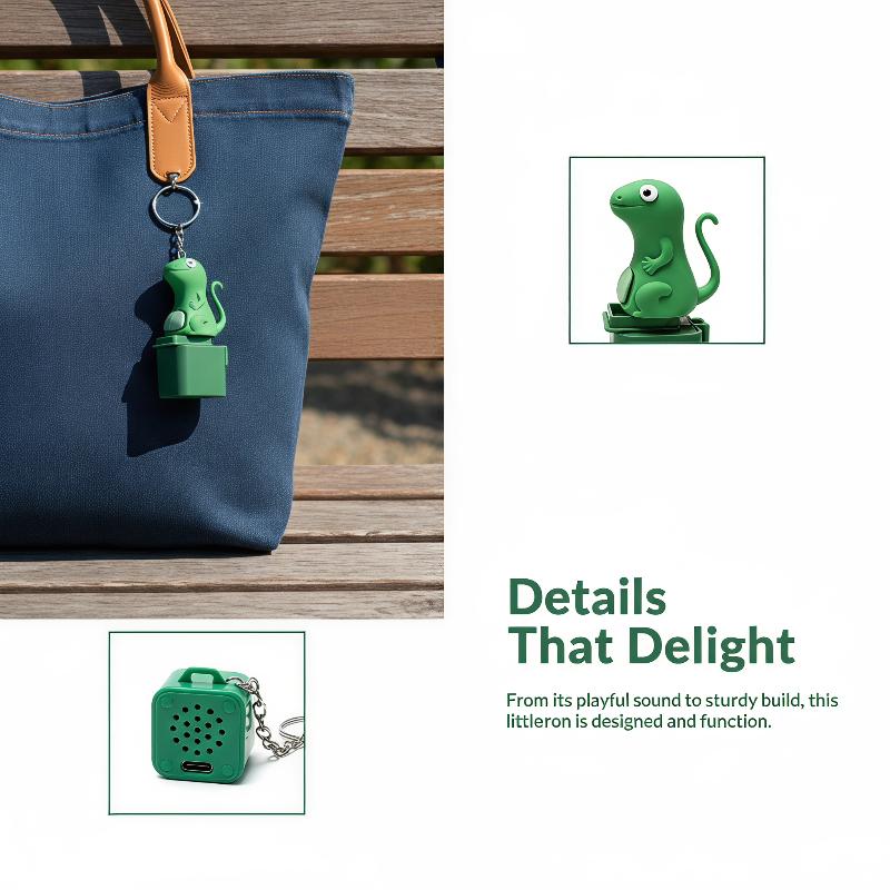 Llavero con Sonido de Lagarto, - Electronics Gadgets Bag reseña y precio