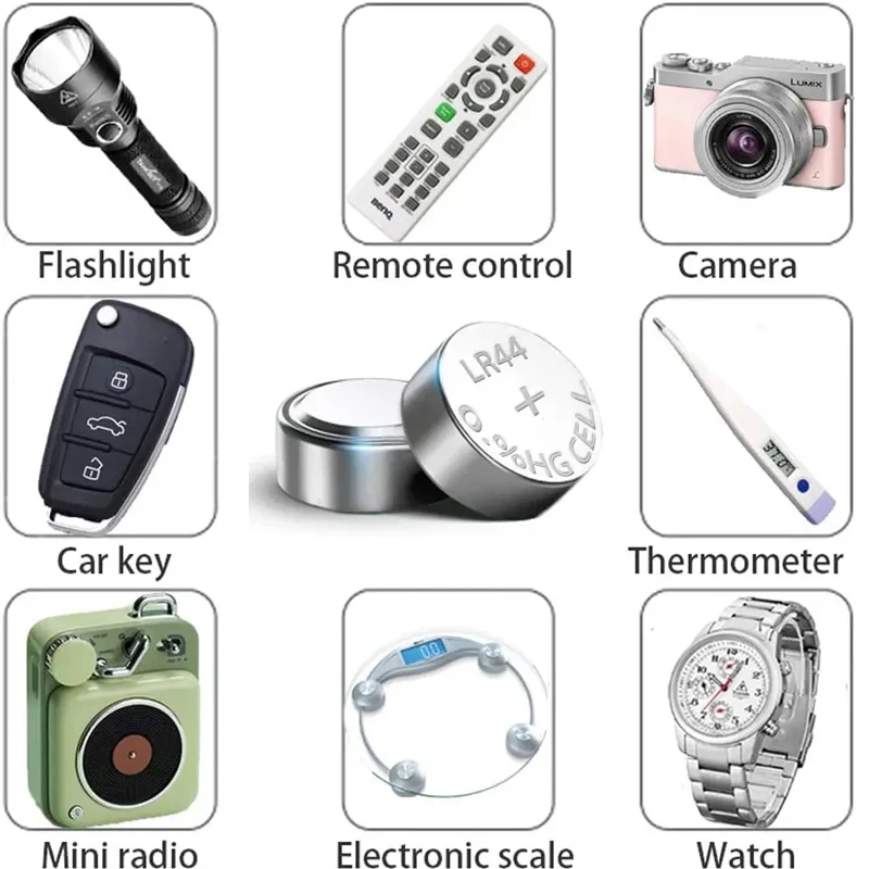 10-100 pilas de botón LR44 AG1 - Electronics And Gadgets Ce reseña y precio