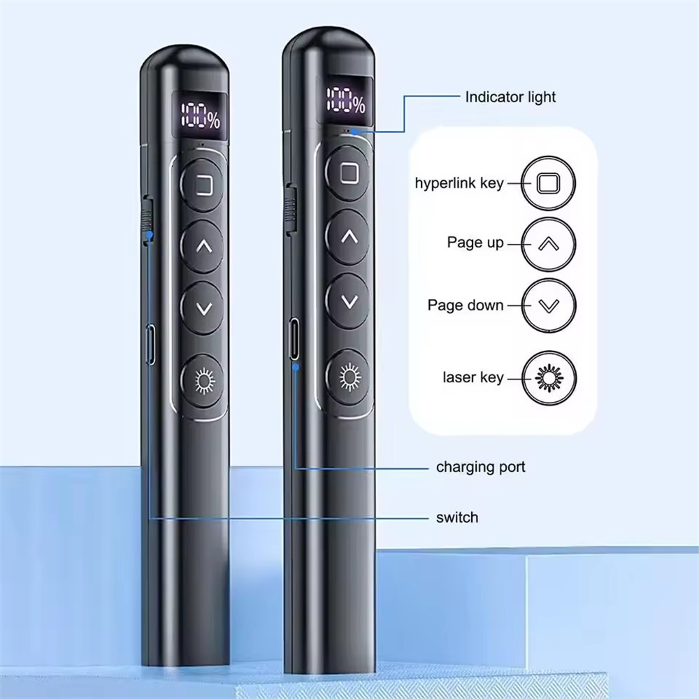 Presentador con bolígrafo retr - Laser Pointer Presenter reseña y precio