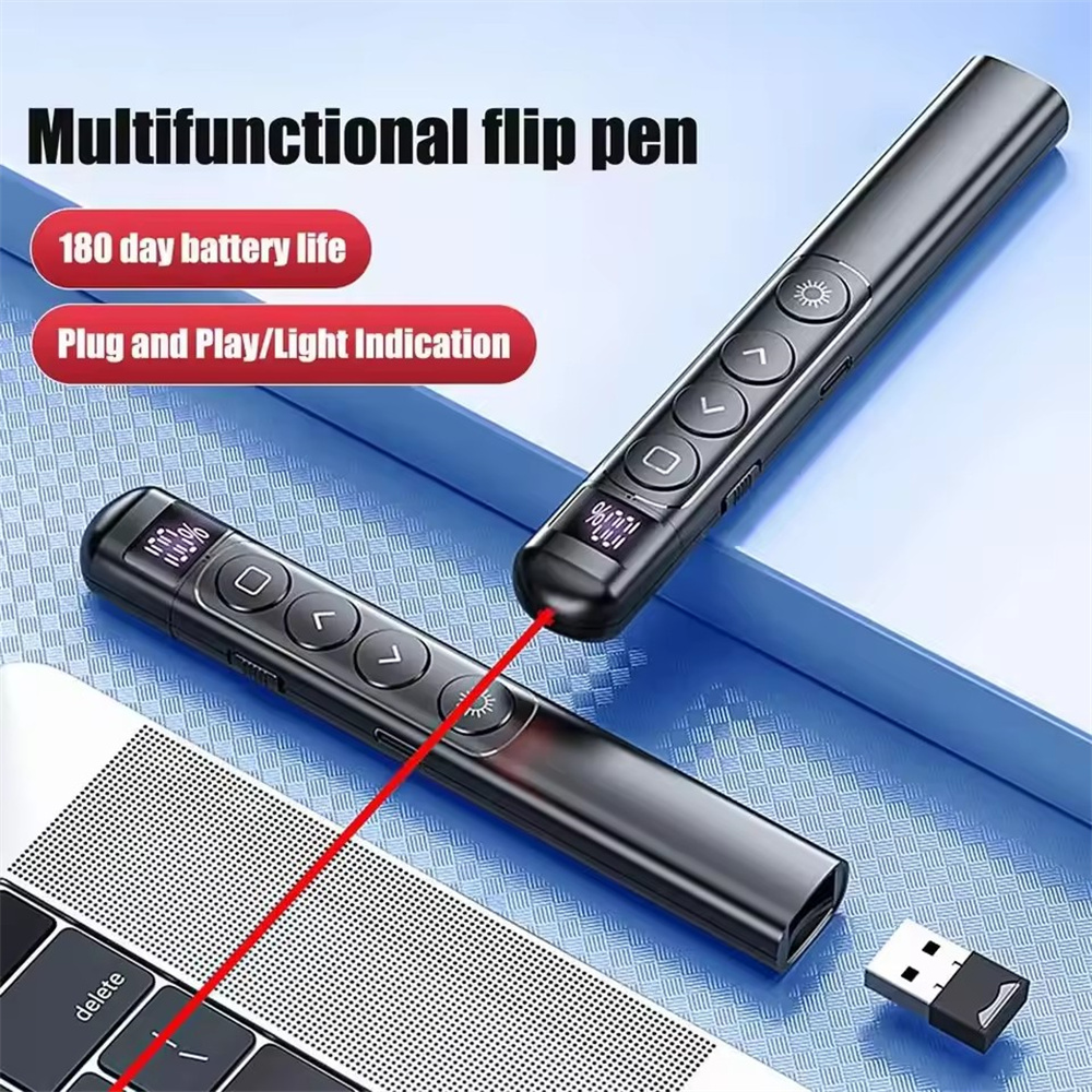 Presentador con bolígrafo retr - Laser Pointer Presenter reseña y precio
