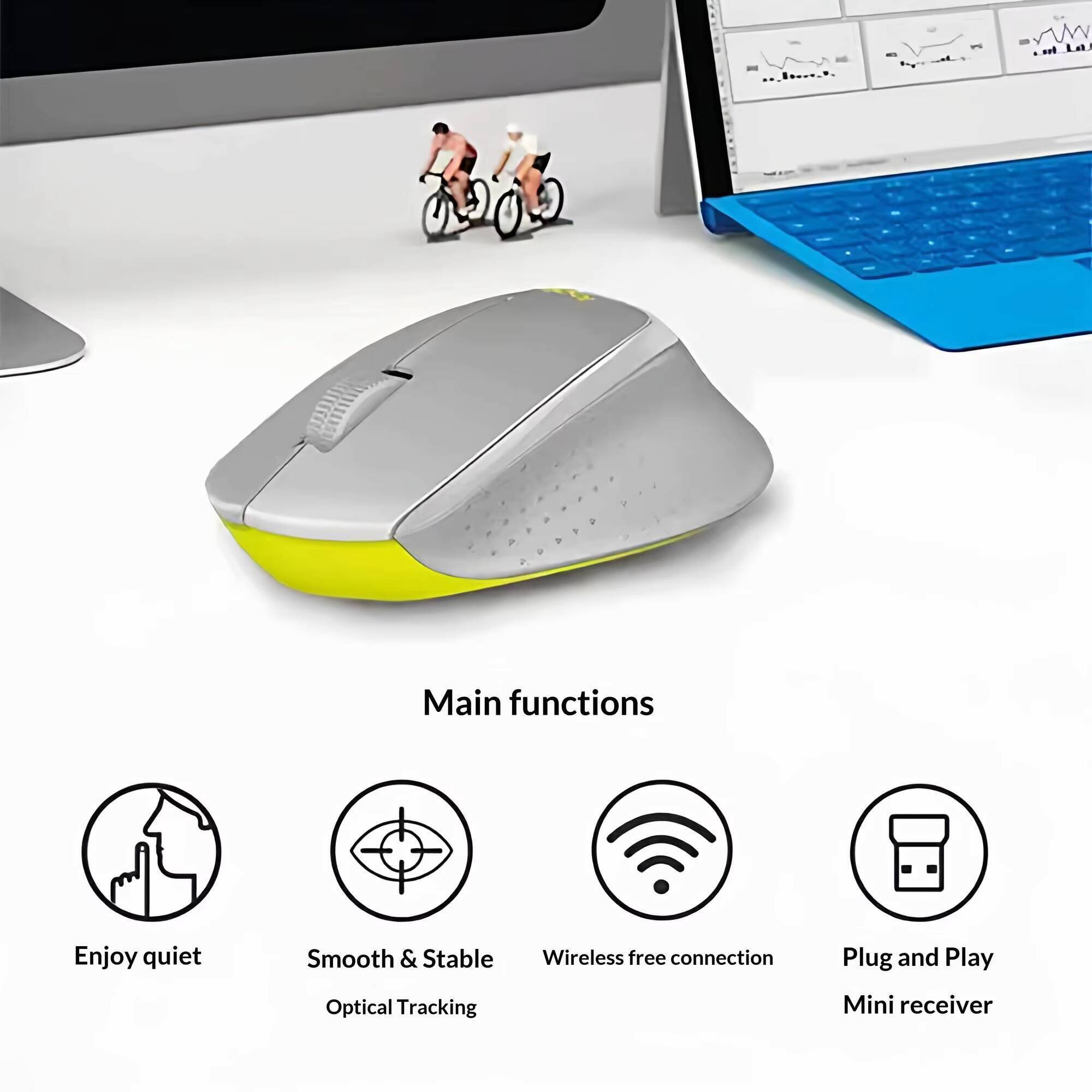 Ratón Inalámbrico Silencioso L - Electronics And Gadgets Ce reseña y precio