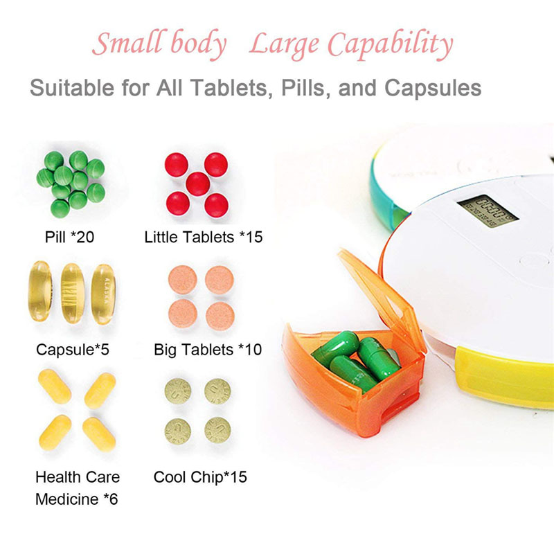 Pastillero de 7 Días, Organiza - Modern Electronics Gadgets reseña y precio
