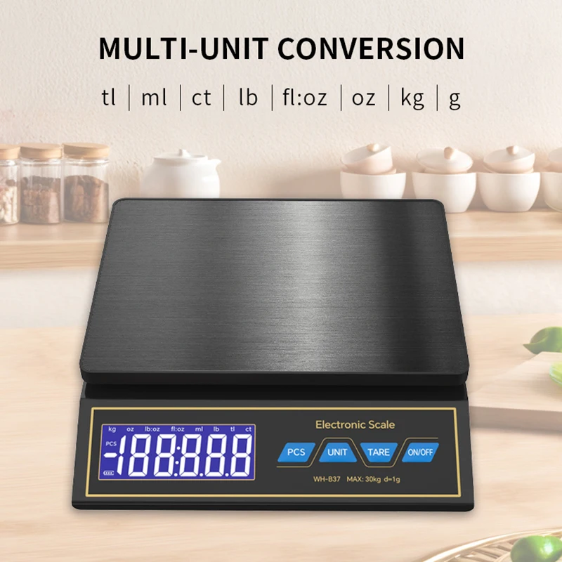 Báscula de cocina Digital LCD, - Unique Electronics Gadgets reseña y precio