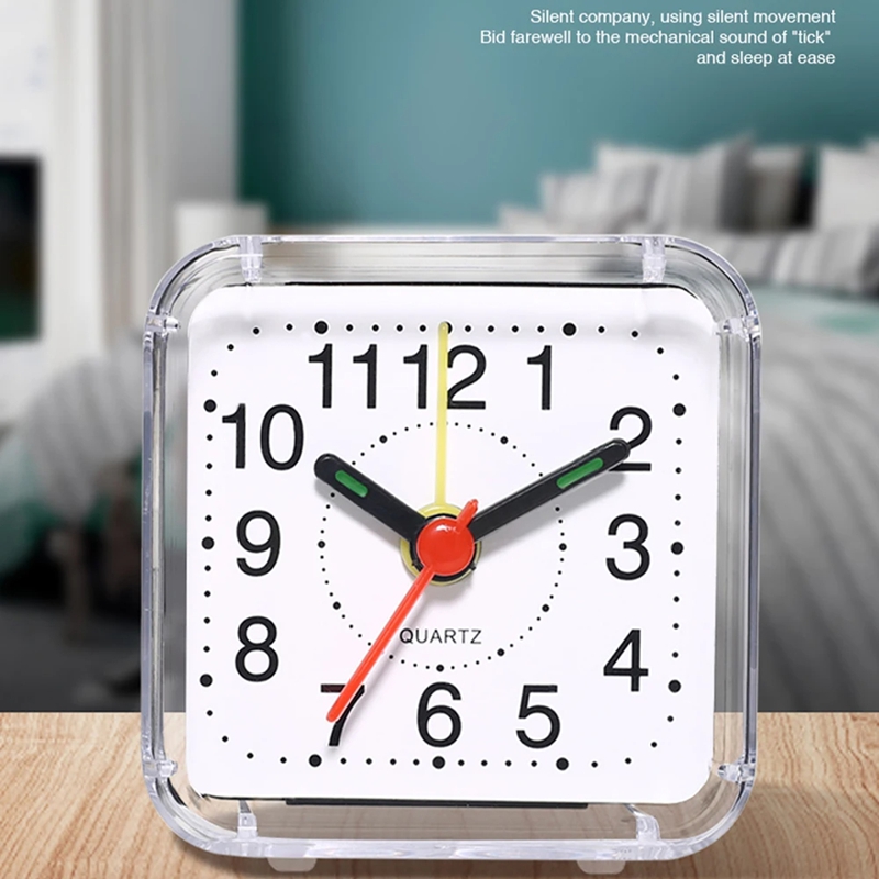 Reloj despertador cuadrado de  - Modern Electronics Gadgets reseña y precio