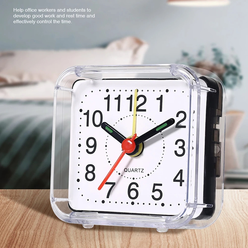 Reloj despertador cuadrado de  - Modern Electronics Gadgets reseña y precio