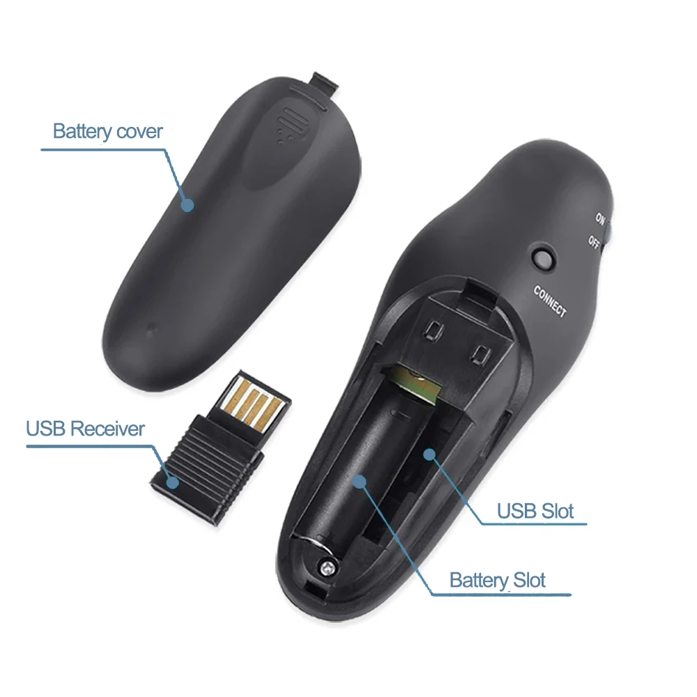 Presentador Control remoto ina - Laser Pointer Presenter reseña y precio